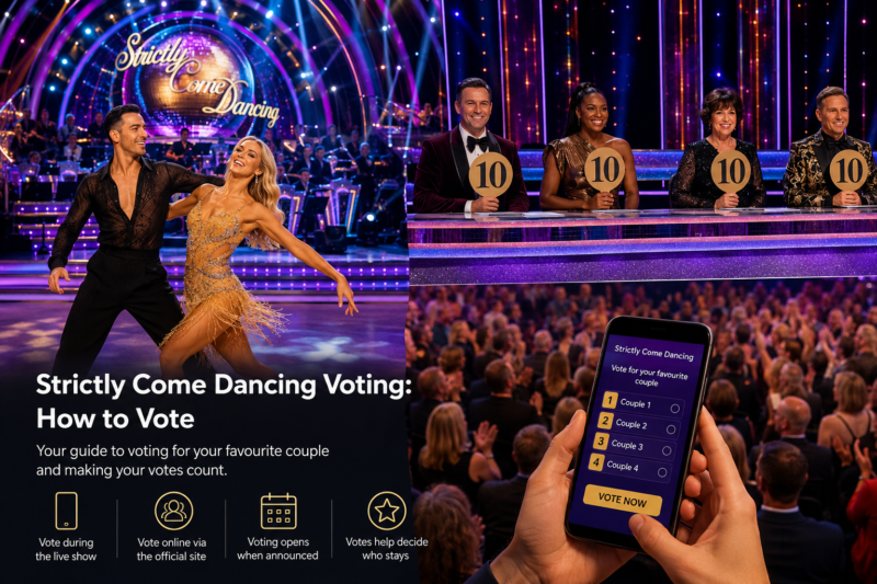 Strictly Come Dancing Voting: How to Vote