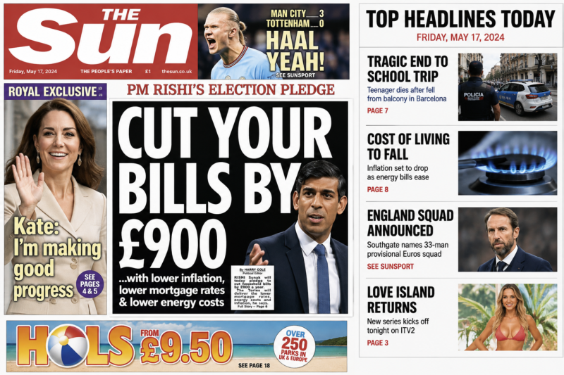 Latest News UK The Sun: Today’s Top Headlines