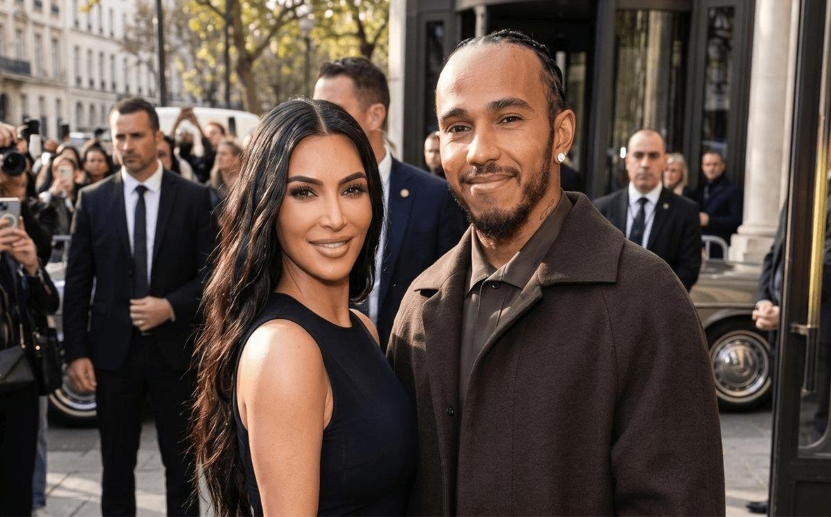 kim kardashian lewis hamilton