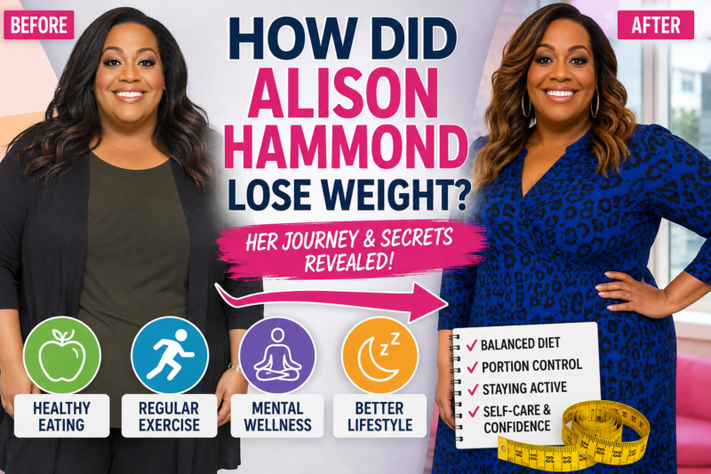 How Did Alison Hammond Lose Weight? Diet and Exercise