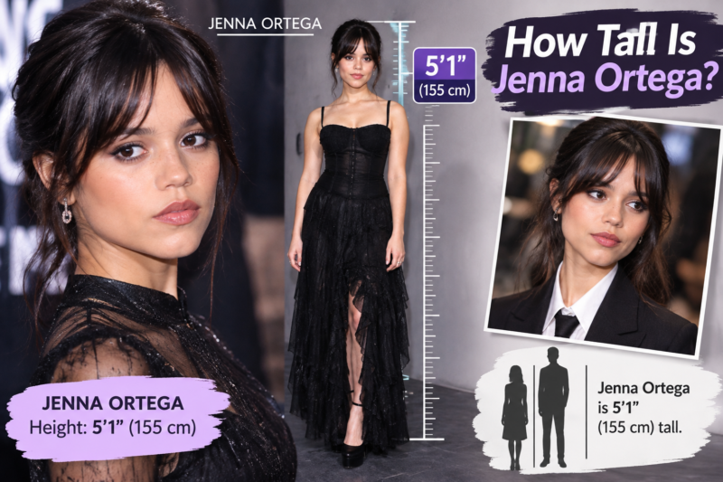 How Tall Is Jenna Ortega in Feet and Centimeters?