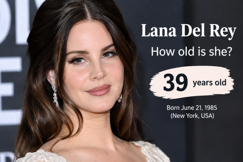 How Old Is Lana Del Rey? Her Age and Birthday