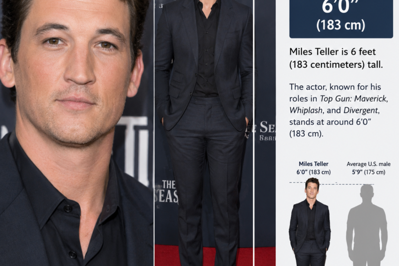 Miles Teller Height: How Tall Is He Really?