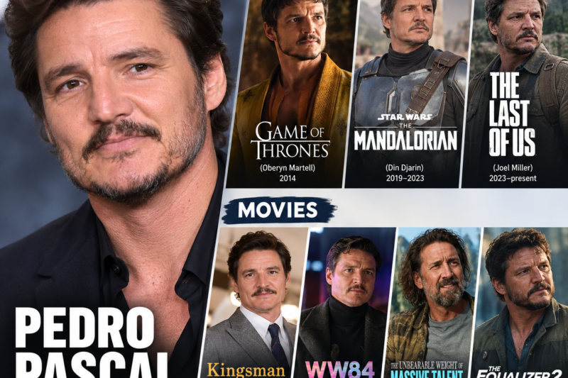 Pedro Pascal Movies and TV Shows: Complete Guide