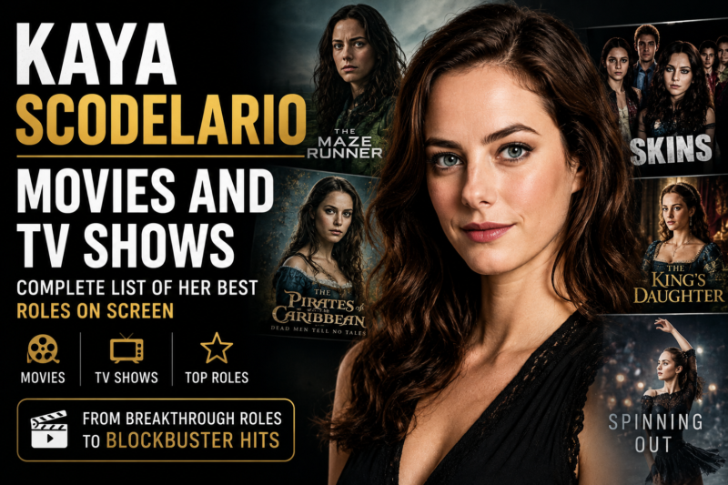 Kaya Scodelario Movies and TV Shows: Full Guide