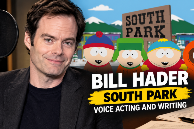 Bill Hader South Park: Voice Acting and Writing
