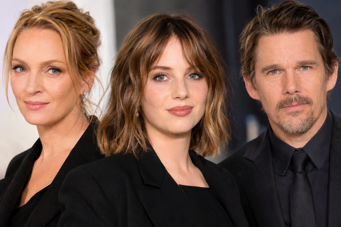 maya hawke parents