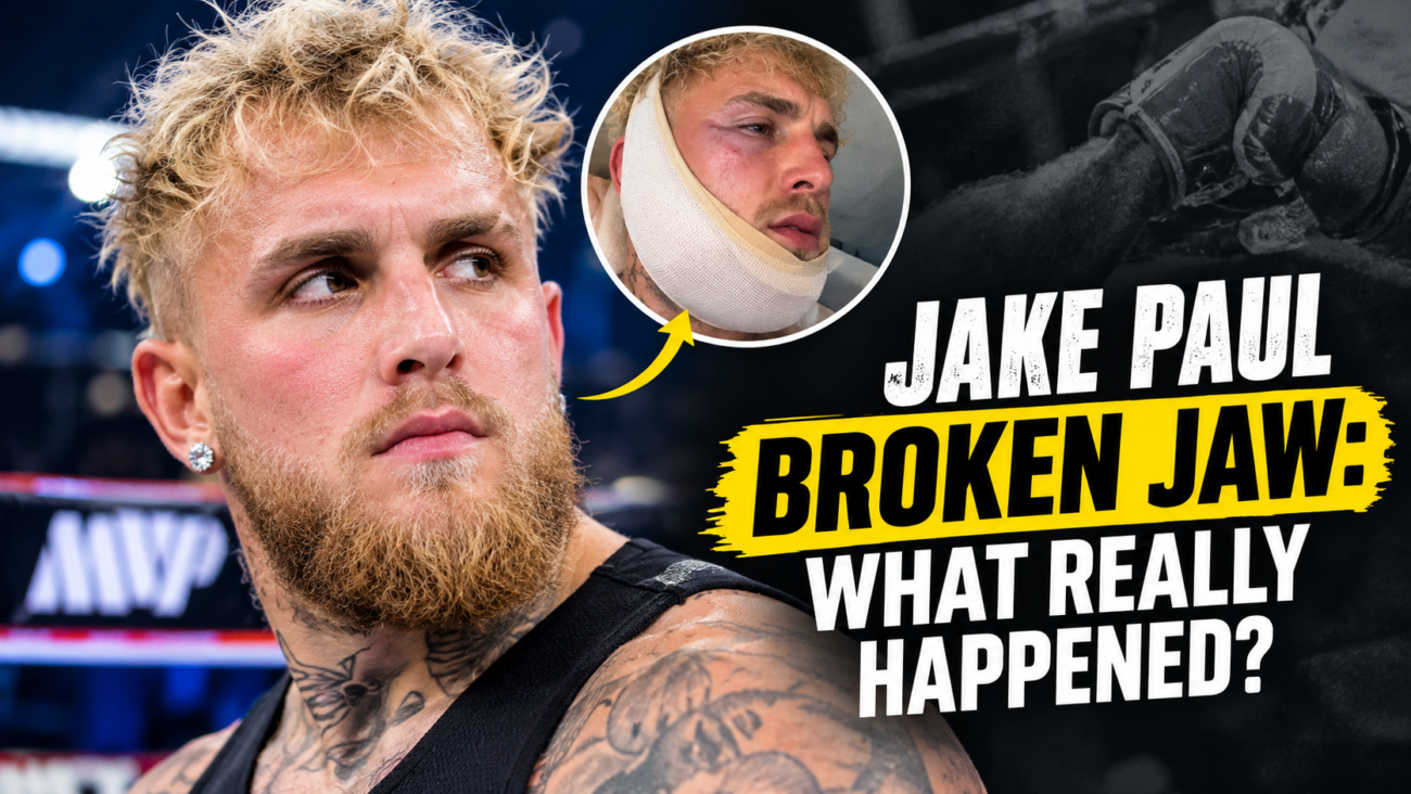 jake paul broken jaw