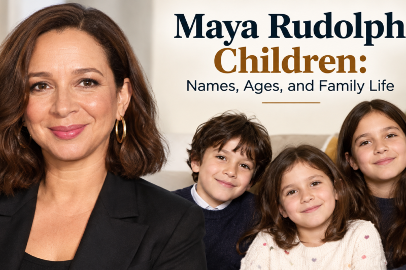 Maya Rudolph Children: Names, Ages, and Family Life
