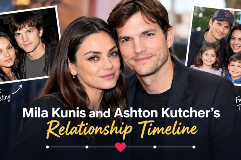 Mila Kunis and Ashton Kutcher’s Relationship Timeline