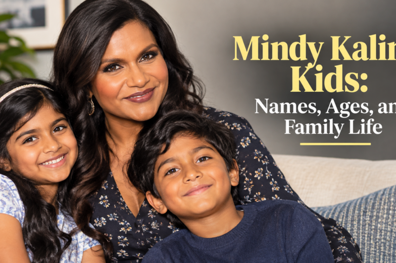 Mindy Kaling Kids: Names, Ages, and Family Life