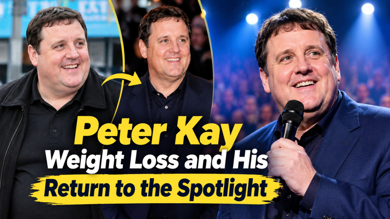 peter kay weight loss