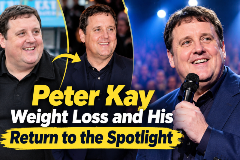 Peter Kay Weight Loss and His Return to the Spotlight