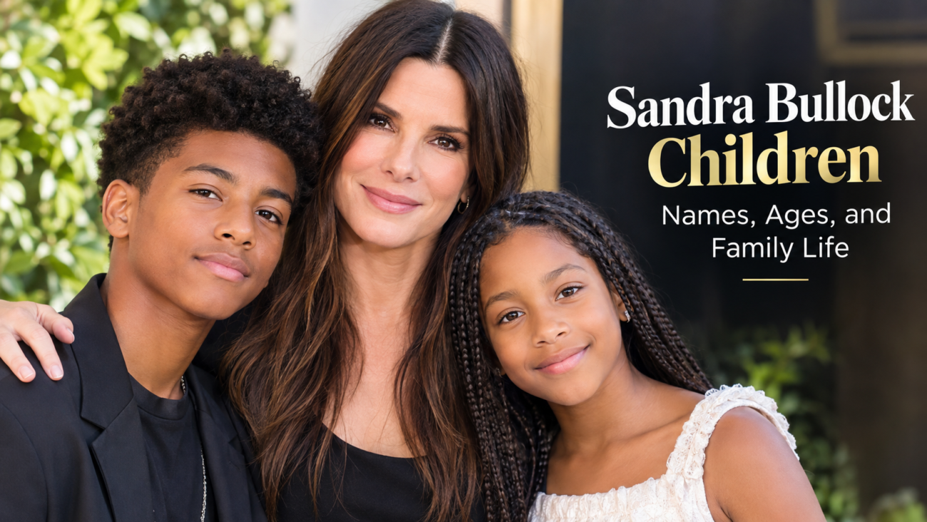 sandra bullock children
